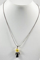 Collier pendentif ange chrétien avec chaîne serpent pour mariage et anniversaire