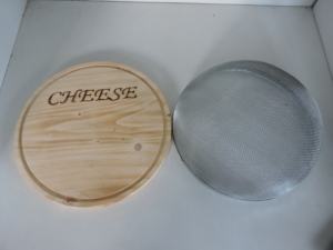 Blocs de logo personnalisés planche à découper le fromage pierre d'ardoise noire naturelle en bois de bambou pour un usage domestique emballé en morceaux - Product Image 3