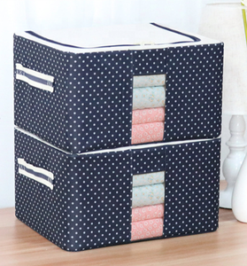 2021 Hot Sell Oxford Cloth Waterproof Multi-Steel Frame Storage Box Bag Odor-Free Sundries Clothes Quilt Savings 11L