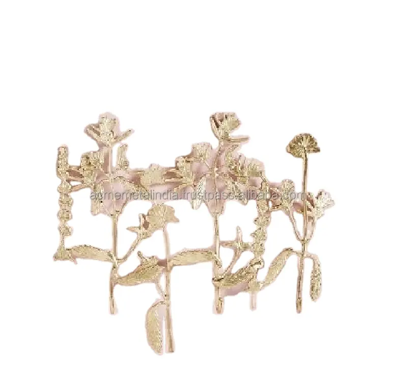 Подвесная Подставка для ювелирных изделий с цветами и листьями