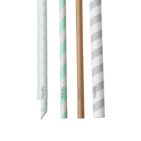 Pailles en papier colorées de haute qualité et écologiques MIT pour fêtes, restaurants et Noël - Design moderne pour usage intérieur/extérieur