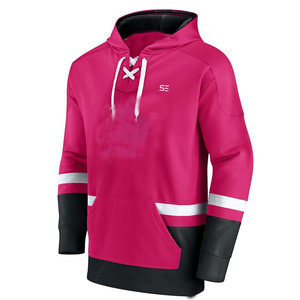 Chándal de hockey sobre hielo con cuello atado de gran tamaño, ropa de entrenamiento, sudaderas con capucha personalizadas de hockey sobre hielo 2025 - Product Image 2