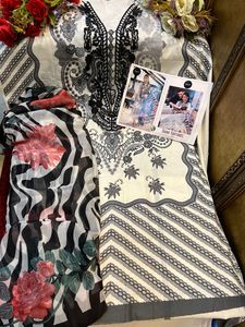 Ropa de fiesta India paquistaní para mujer, vestidos de boda o informales, recién llegados, Salwar, Kameez, Lawn, Kurti, con colección Dupatta - Product Image 2