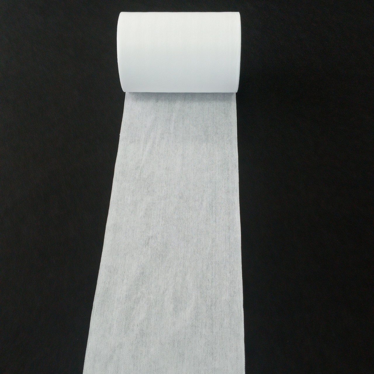 Vietnam Manufactured Fabric Rayon Viscose Polyester Cotton White Spunlace Nonwoven Parallel Mesh Stretchy Plain Style