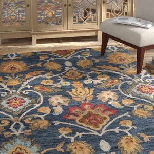 Handtufted Wool and Viscose Handmade and Staple Silk Rug and Carpet - Product Image 3
