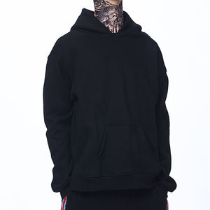 Sudadera con capucha de hombre con logotipo personalizado al por mayor Sudadera con capucha de gran tamaño de tela polar de alta calidad para invierno - Product Image 5