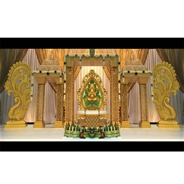 Manavarai Mandap คริสตัลแต่งงานของ Srilankan,Mandap ได้รับการออกแบบมาเป็นพิเศษสำหรับ Mandap ประดับคริสตัลงานแต่งแบบใหม่