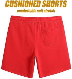 Pantalones Cortos Casuales de Algodón para Hombre, Verano 2021, Transpirables, de Secado Rápido, Diseño Sólido Lavado, Cierre con Cordón Ajustable - Product Image 5