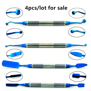 Instrumentos de Cirugía Dental PRF, conjunto de instrumentos de injerto de hueso, implante Dental PRF, 4 piezas, Color Plasma azul, aprobado por CE - Product Image 1