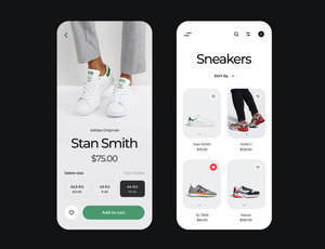 Top notch Giày thương mại điện tử ứng dụng cửa hàng trực tuyến Android & iOS webstore Phần mềm thiết kế cho các nhà bán lẻ giày - Product Image 6
