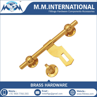 Serrure de porte en laiton de style antique Aldrop