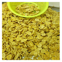 Chips de banane séchées 99 Gold Data, sans conservateurs, saveur sucrée, fruits et légumes du Vietnam, texture dure, frites et transformées