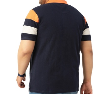 T-shirts polo de dernière couleur pour hommes Polo brodé personnalisé T-shirt polo 100% coton avec col et manchette motif imprimé décontracté - Product Image 2