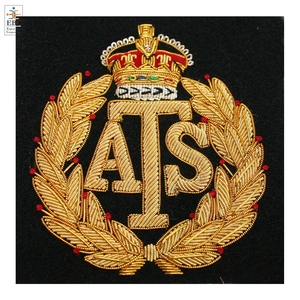 Huy Hiệu Áo Blazer Vàng Thỏi Thêu Tay Hình Đại Bàng Và Vương Miện Tùy Chỉnh Huy Hiệu Vàng Thỏi Huy Hiệu Và Miếng Vá Mũ Airman OEM Bán Sỉ - Product Image 4