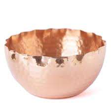 Bol de service en cuivre poli à la main, pour bol à martelé, bol en cuivre pour vaisselle, à bas prix, 1 pièce - Product Image 4