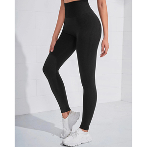 GAF New Arrival High Quality Simple Solid Women Yoga Leggings Pants Breathable Windproof Lightweight Plus Size <b>Knee</b> Length - Product Image 5