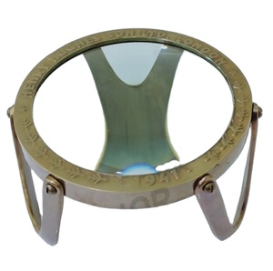 Loupe Antique en laiton Antique, carte décor nautique, loupe Antique tenue à la main, article cadeau - Product Image 2