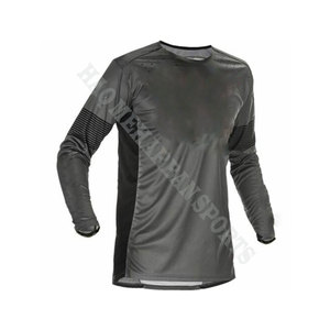 Jersey de Motociclismo Unisex de Manga Larga, Color Degradado, Secado Rápido, % Poliéster, Adulto, Todas las Temporadas, HMS Personalizado, Motocross 180g - Product Image 3