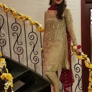 Salwar Kameez Tipo Boutique de Última Moda 2022 para Mujer, Viscosa y Rayón de Alta Calidad para Fiestas - Product Image 1