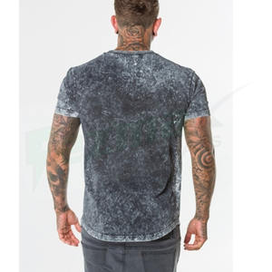 T-shirt homme lavable à l'acide, prix pas cher, nouvelle mode été 2021 - Product Image 6