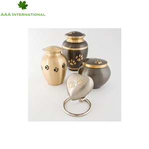 Urnas Funerarias Indias Hechas a Mano de Estilo Americano para Cenizas de Mascotas - Product Image 1