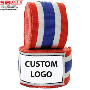 ที่นิยมมากที่สุดตาข่ายยืดหยุ่นมวยมือห่อไนลอน180เซนติเมตร - Product Image 1