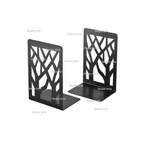 Sujetalibros personalizados de tamaño y forma con la mejor calidad Sujetalibros de metal de color negro del mejor exportador de la India - Product Image 3