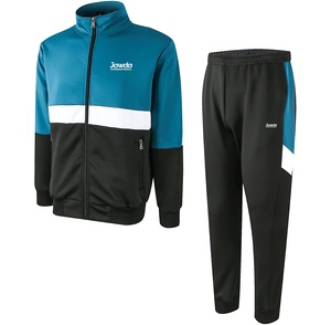 Costumes de jogging en molleton de coton XL pour hommes, logo personnalisé, vêtements de sport de fitness à fermeture éclair complète, survêtement d'hiver de grande taille pour adultes, vente en gros - Product Image 3