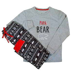 2019 Christmas Custom Family Matching Pajama Set for Baby Boys Men Women Kids & Adults-Polyester/Cotton Fall Winter OEM Service - Product Image 4