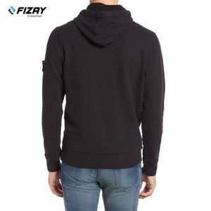 เสื้อฮู้ดผ้าฝ้าย100% สำหรับผู้ชาย,เสื้อสวมหัวเปล่ากันลมกันน้ำ - Product Image 5