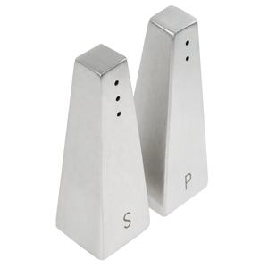 Elegant Virgin Crafts Stainless Steel Pyramid <b>Shakers</b> Natural Silver Spice Tools for <b>Salt</b> and <b>Pepper</b> for Gift Purpose - Product Image 2