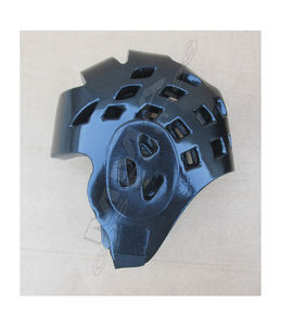 En gros En Vrac Pas Cher Taekwondo Compétition et Formation Head Guard Noir Unisexe MMA Costumes Matériau En Caoutchouc De Qualité - Product Image 1