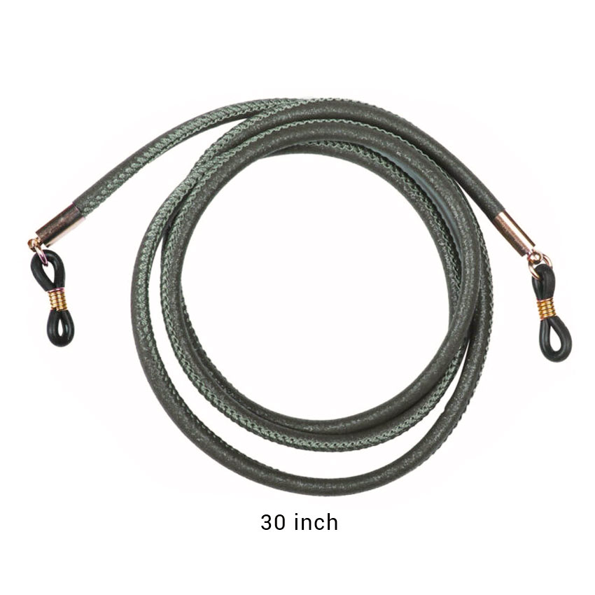 Оптовая продажа от производителя, шнур для очков из искусственной кожи