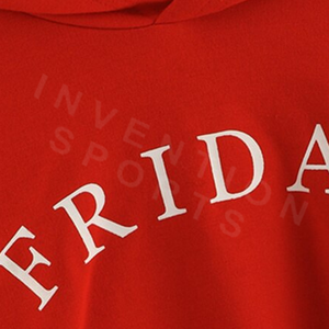 เสื้อฮู้ดและสเวตเตอร์สวมหัวสำหรับผู้หญิงเสื้อฮู้ดแขนโลโก้ตามสั่ง - Product Image 3