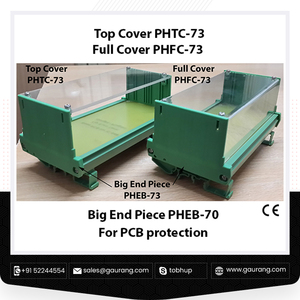 Profilé pour équipement électrique, 10 pièces, supports de carte et couvercles pour équipement électrique - Product Image 2