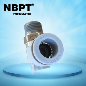 Régulateur de contrôle de débit à bouton de verrouillage One Touch Push to Connect ZSC Pneumatic Fittings by NBPT - Product Image 5