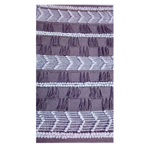 Algodón hecho a mano moderno marroquí Boho Kilim alfombra blanca Reversible lavable largo corredor para decoración del hogar al aire libre venta al por mayor granja - Product Image 1