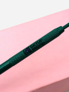 กระจกต่อขนตาสีเขียว Kelly สำหรับมืออาชีพกระจกออกแบบรูปหัวใจพร้อมโลโก้ของคุณเอง - Product Image 3