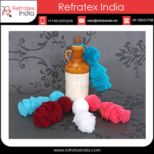 Borla pequeña de acrílico, pompón - Product Image 6