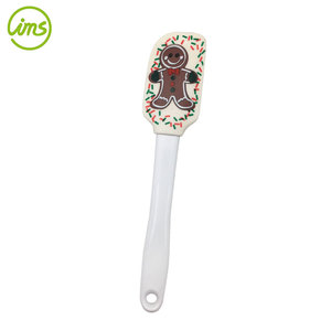 Espátula de Silicona con Forma de Hombre de Jengibre Navideño para Restaurantes - Herramienta de Horneado Ecológica y Apta para Horno - Product Image 6