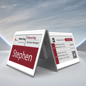 Biển Hiệu ESL 7.5 Inch Biển Tên Kỹ Thuật Số Để Bàn Văn Phòng Điện Tử Biển Tên E-ink Không Dây Cho Hội Nghị Kinh Doanh - Product Image 5