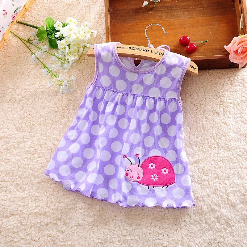 EVERYSTEP (יכול לבחור עיצוב) תינוק שמלת ילדה קיץ שמלת תינוק Romper בגדי תינוק שמלות