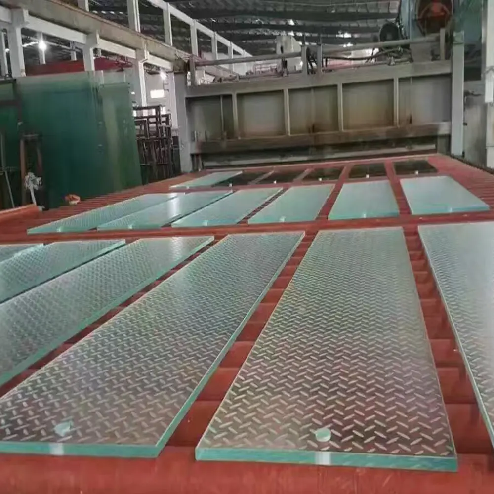 High quality big size automatic glass toughening machine