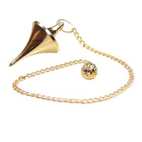 Meilleure qualité cuivre vaisseau spatial conception pendule laiton métal pendule Divination pendule acheter chez N H AGATE