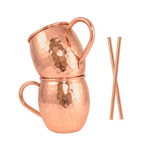 Food-Safe 100% Tazas de cobre de calidad pura Material metálico - Product Image 4