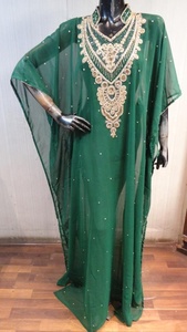 Abaya de estilo Dubái para mujer, ropa embellecedora, farasha, abaya, jalabiya, abaya larga con cuentas de piedra, para fiesta, boda, nueva - Product Image 3