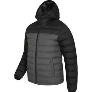 Men's Winter Bubble <b>Jacket</b> Custom Zipper Warm <b>Puffer</b> Waterproof Breathable Hooded Cotton Filled - Product Image 4