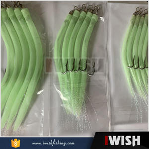 Gommi Makk-appât pour la pêche, leurre pour attraper des poissons, eau salée, rose, fournitures d'usine - Product Image 5