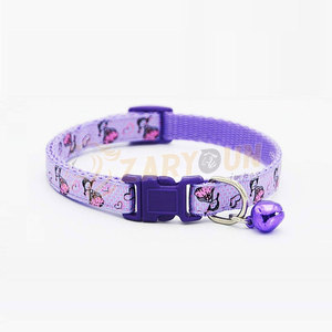 Manufacturer Fashion Custom Star Print <b>Cat</b> <b>Collar</b> Cute <b>Personalized</b> Pet <b>Collars</b>/Belt - Product Image 5