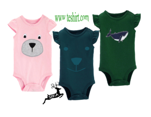 Bulk Organic Bamboo Cotton Baby Romper Winter Newborn Bodysuit Christmas Infant Wear OEM ODM Supplier India - Product Image 1